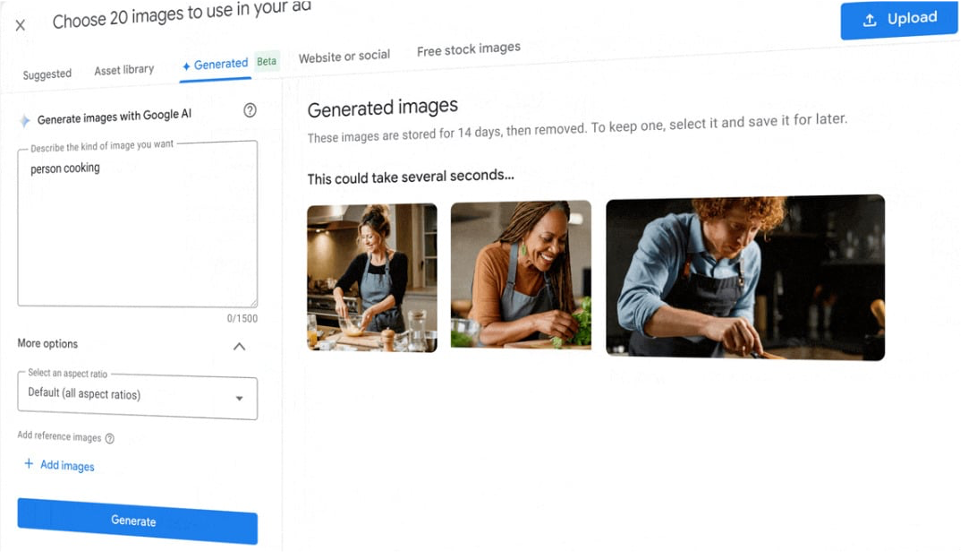 Google Ads lanza herramientas innovadoras para generar imágenes de estilo de vida