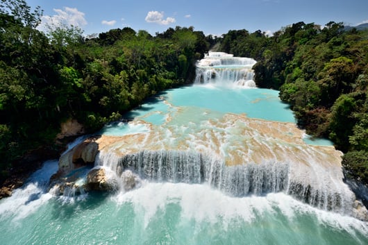 Cascadas de Agua Azul: un paraíso natural en Chiapas
