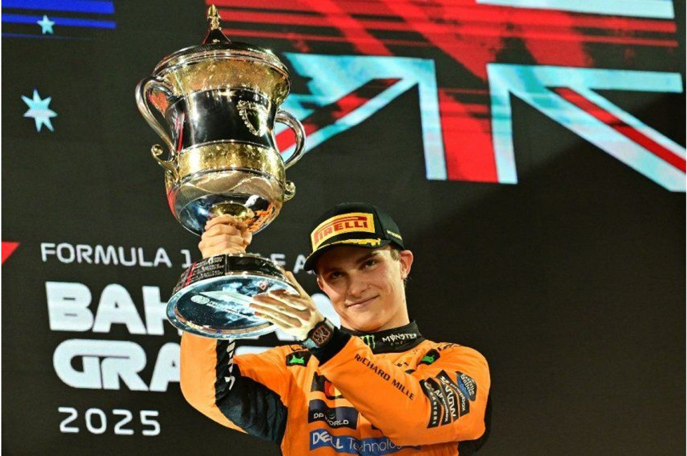 Oscar Piastri se lleva el Gran Premio de Baréin con McLaren