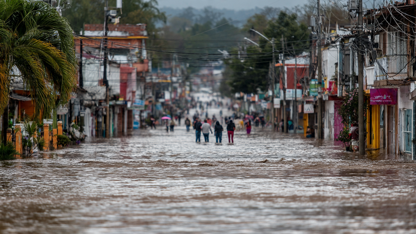 Lluvias dejan 48 muertos y miles de damnificados en cuatro estados