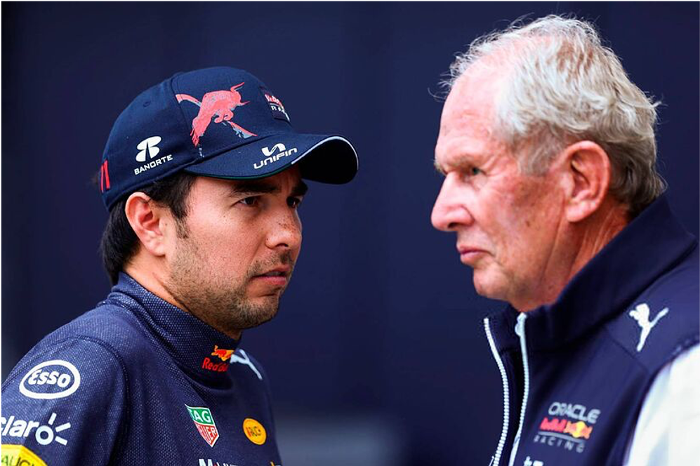 Helmut Marko destapa el “defecto” que, según él, impide a Checo ser campeón