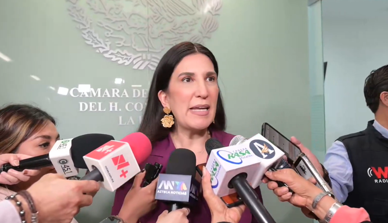 Kenia López Rabadán denuncia violaciones procesales en periodo extraordinario del Congreso
