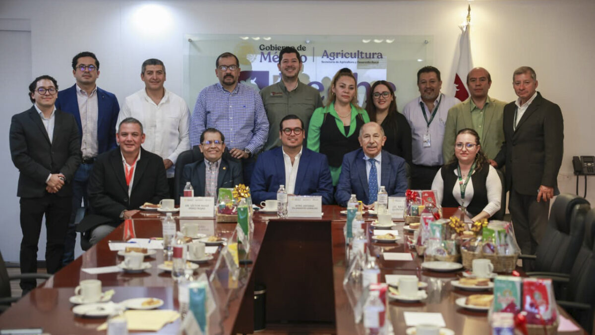 Reunión institucional para el convenio de Leche para el Bienestar e Inafed